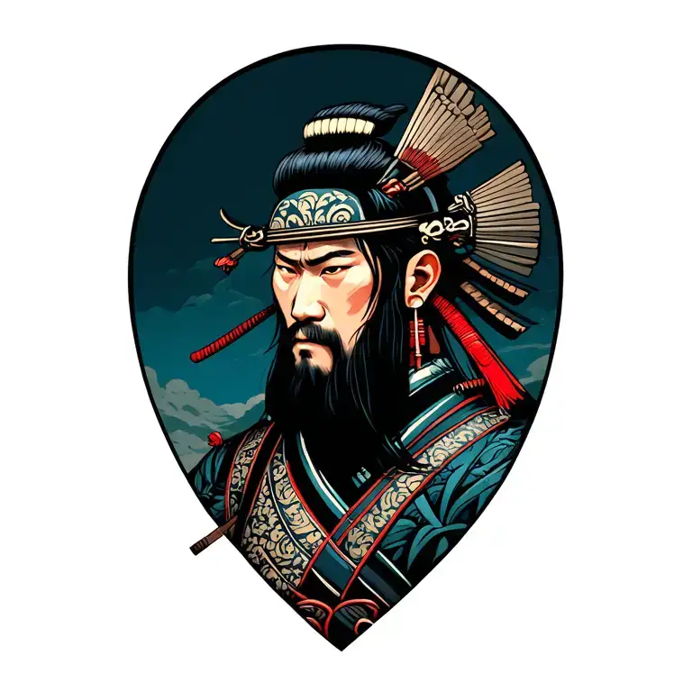 Japanese Warrior Soldier