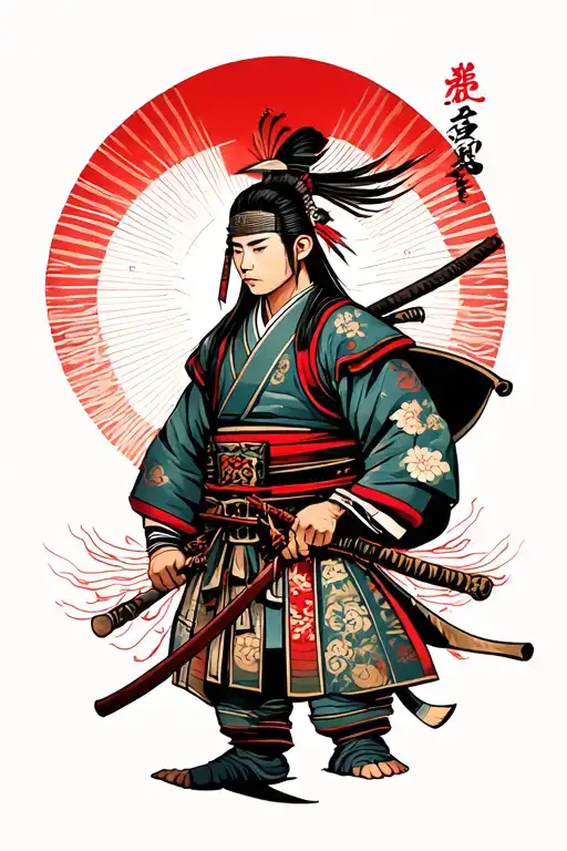 Japanese Warrior Soldier