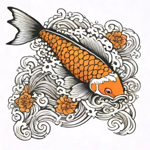 Japanese Koi Fish