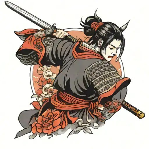 Girl Samurai Warrior