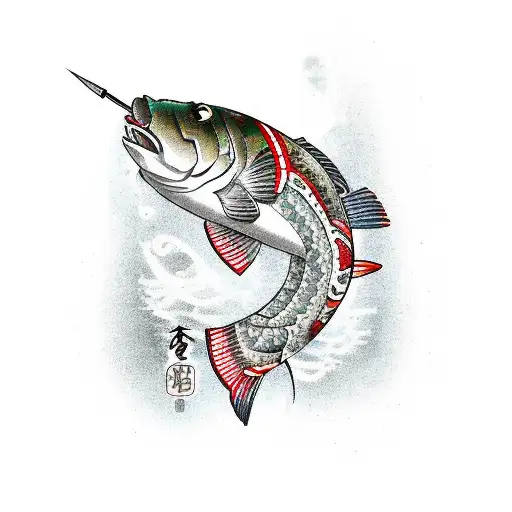 Arrow Piercing A Fish