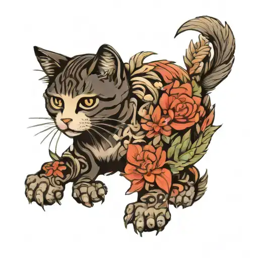 A Cat With Bird Wings