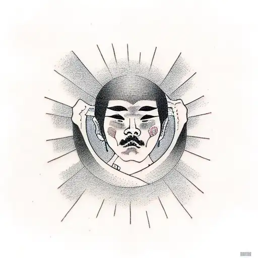 Guy Walking Up Stairs To The Moon