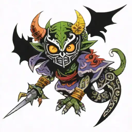 Demon Legend Of Zelda Majoras Mask