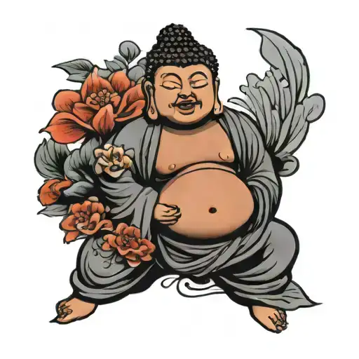 Buddha Floating