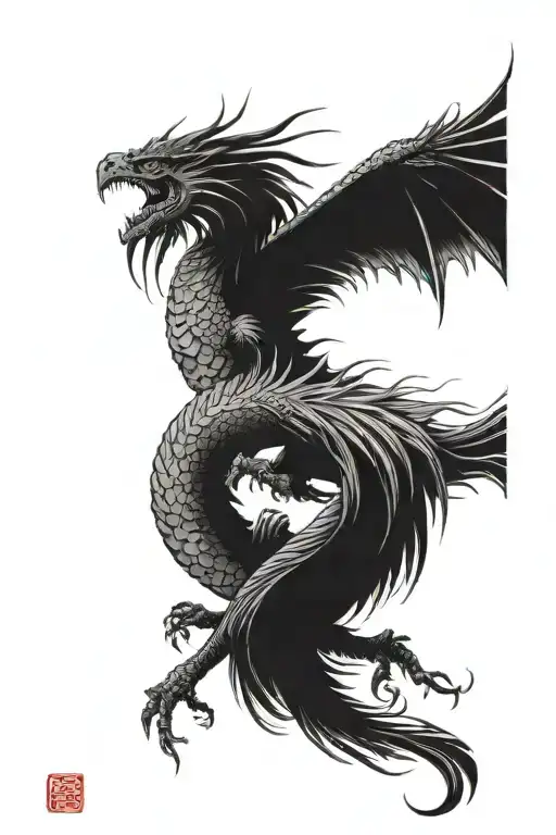 Dragon And Phoenix Rising