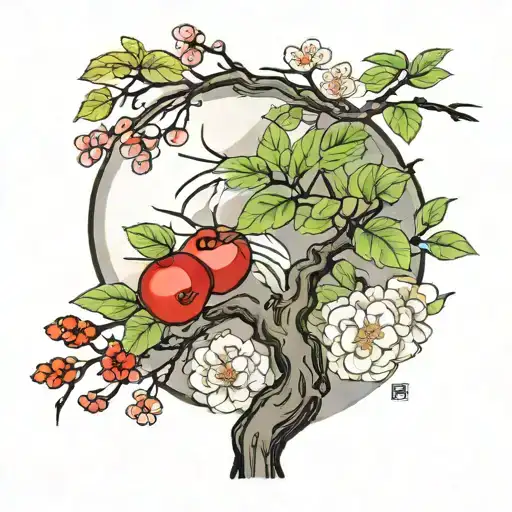 Yin Yang Cherry Tree