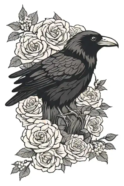 Three Eyed Raven Roses River