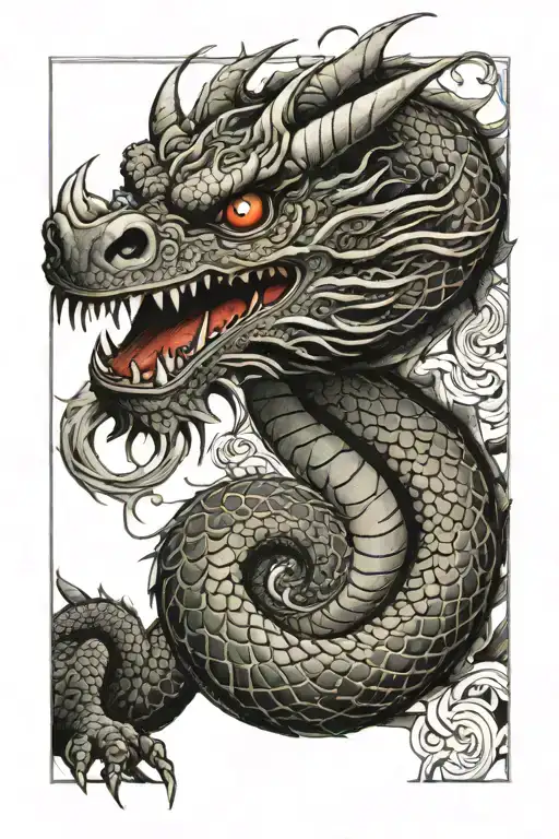 Dragon From Never Ending Story