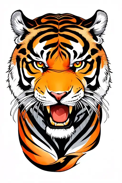 Japanese Tiger Emerging Towards