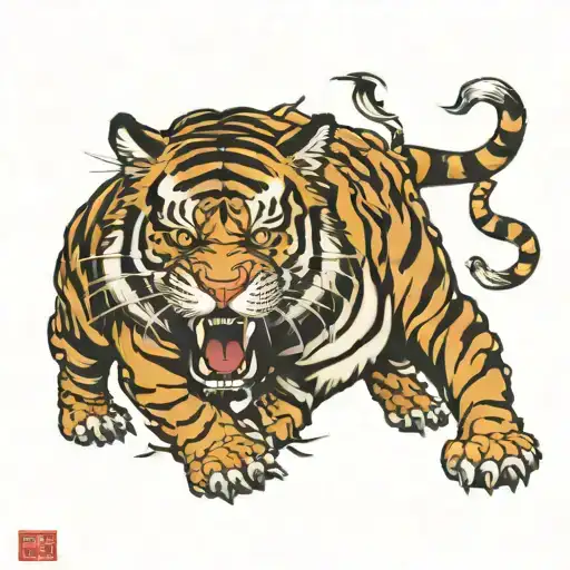 Tigerzoid And Tiger Emerging