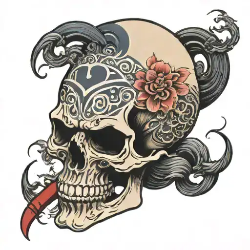 Japanese Skull