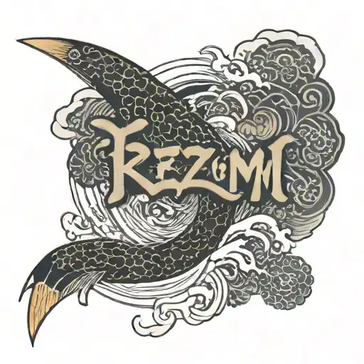 Scroll With Name Written