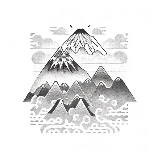 Mountain With Thunderstorm