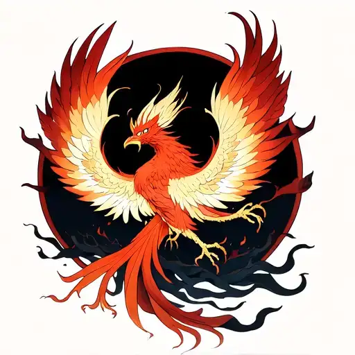 Phoenix Rising From Ashes