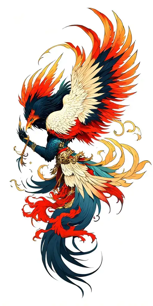 Fallen Warrior Into Pheonix Rising