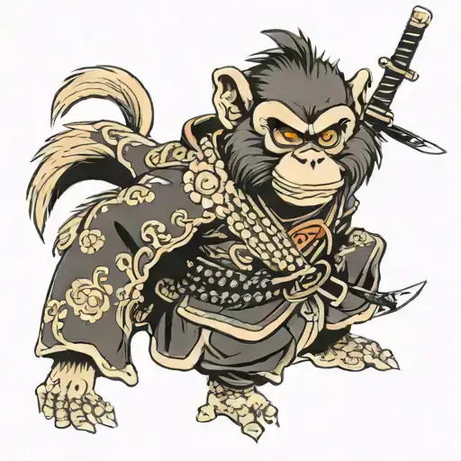 Monkey Samurai