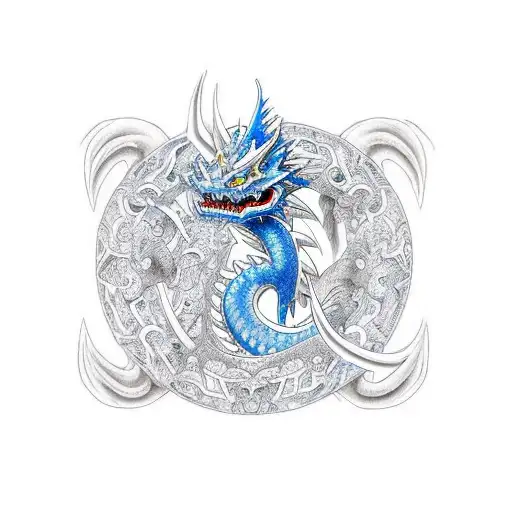 Blue Eyes White Dragon From Yu-gi-oh