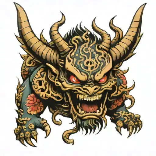 Demon That Takes Humans As Trophies