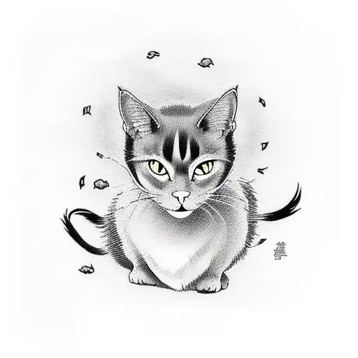 Black Cat Good Luck 4