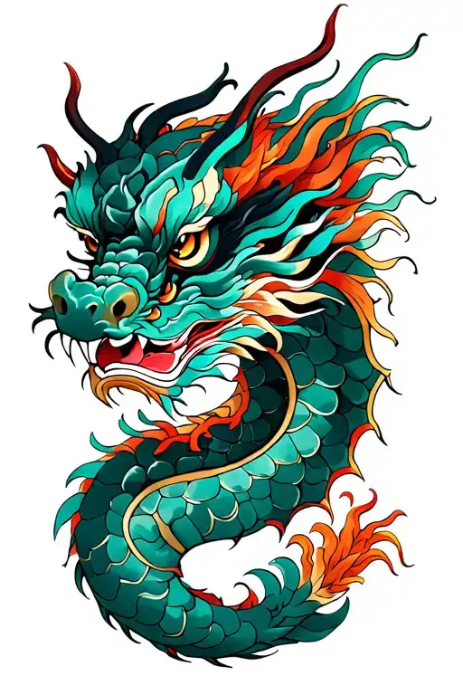 Chinese Dragon Wrapped