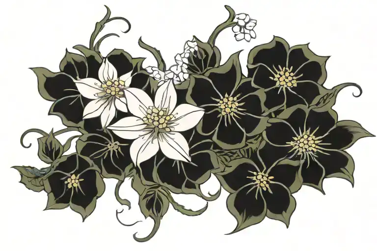 Wildflower Vine Wrapped