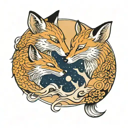 The Moon And The Fox