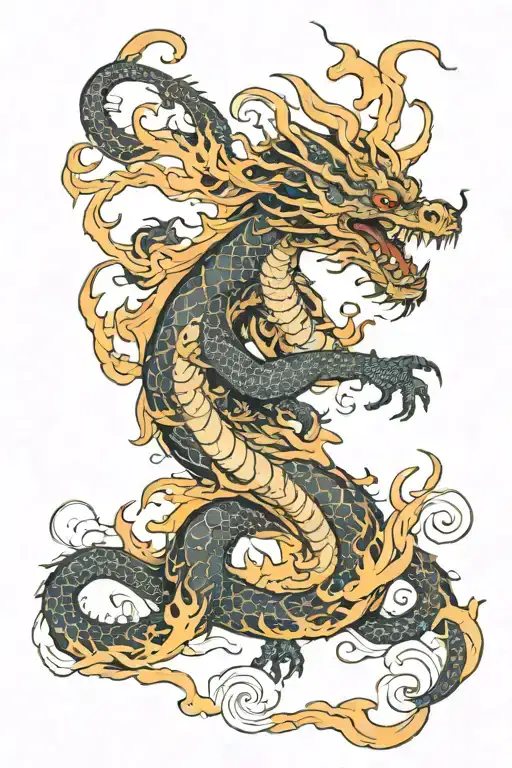 Dragon Breathing Fire