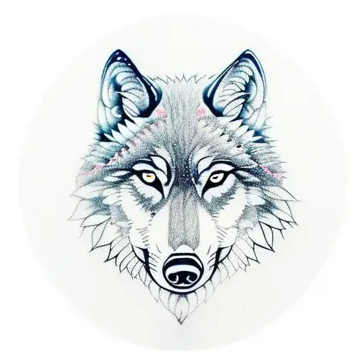 Incorporate The Image Of A Wolf Into A Mandala Design