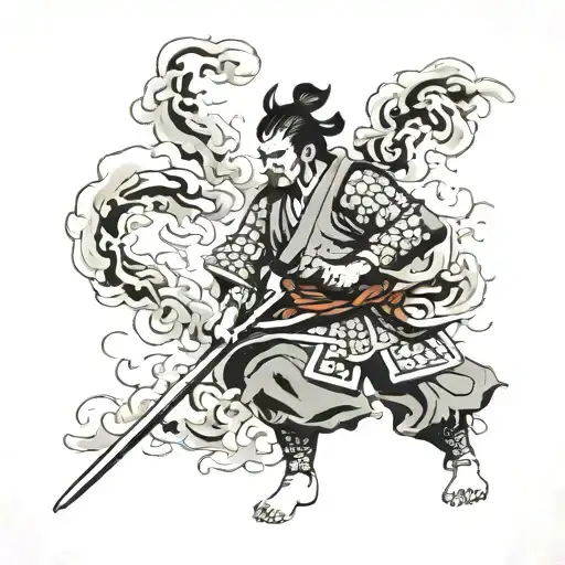 Samurai In Smoke