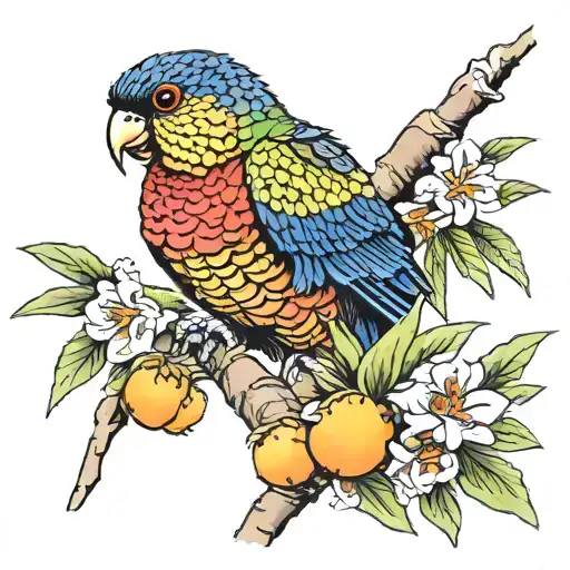 Coconut Lorikeet