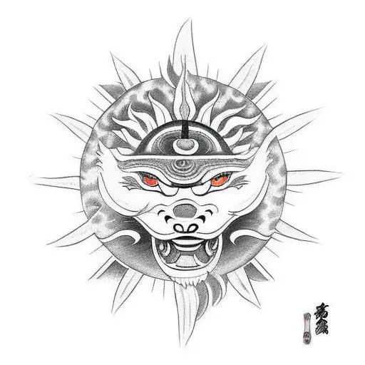 Amaterasu Katana Sun