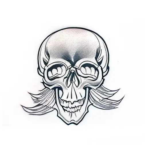 Motorcycle Skull