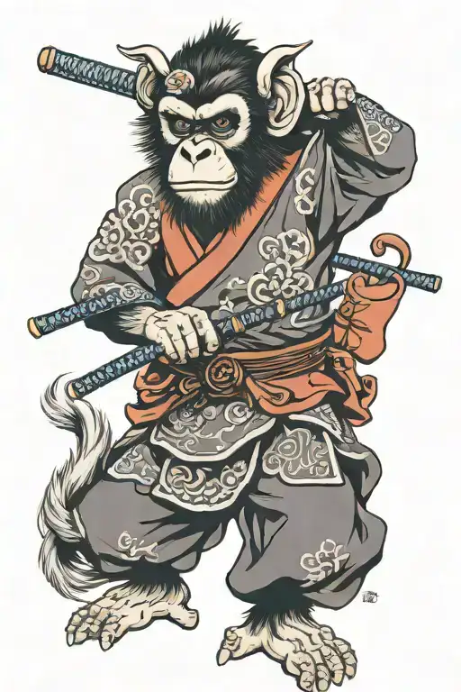 Monkey Samurai