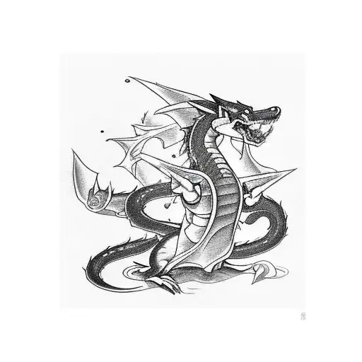 Black And White Charizard