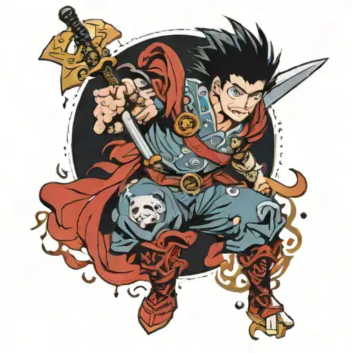 Style Tattoo Is Anime Berserk