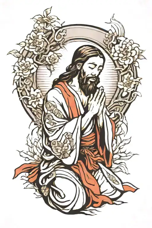 Jesus Praying