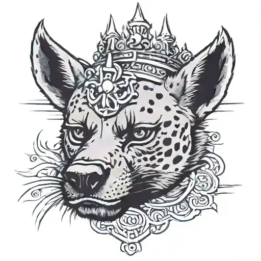 The Hyena Wearing The King's Crown
