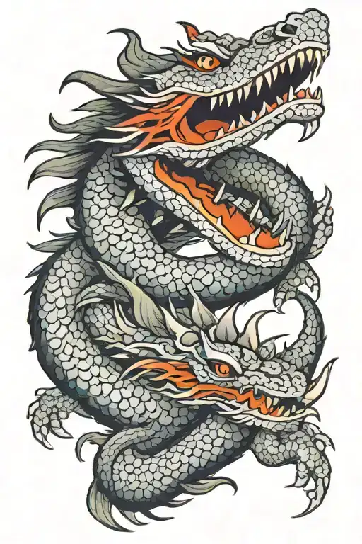 Yakuza Sleeve Tattoo Dragon
