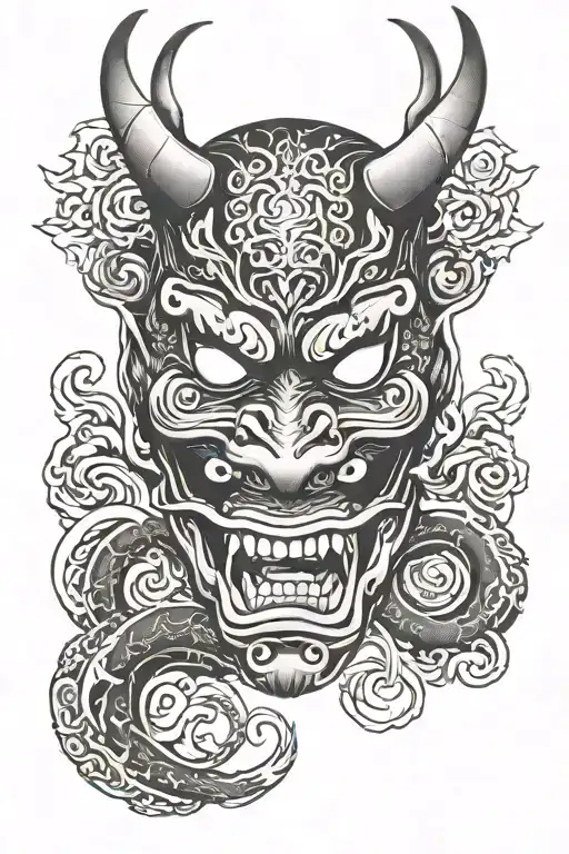 Bipolar Demon Mask