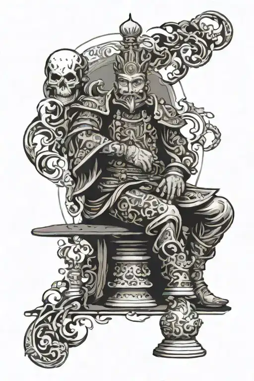 A Pawn Chess With Wrong Moved And Trying To Be A King