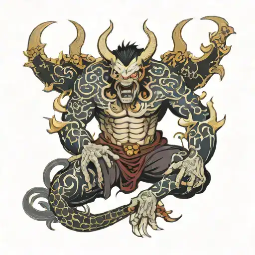 Demon Getting Slayed