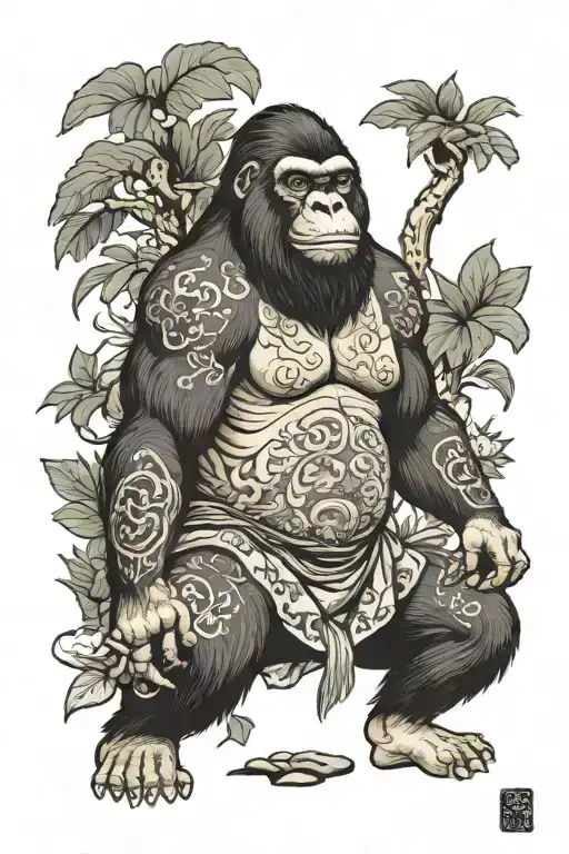 Leon Gorilla Wearing