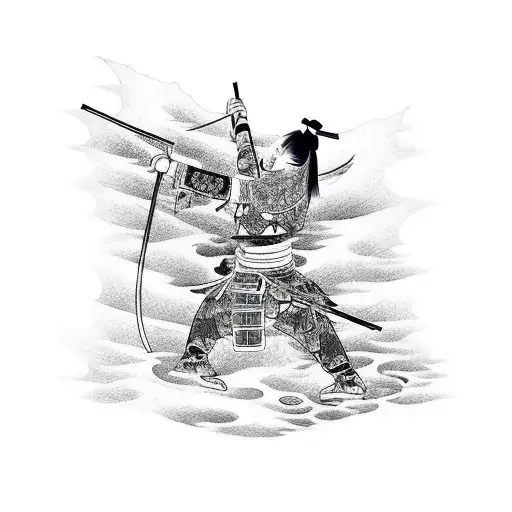 Japonese Warrior Killing