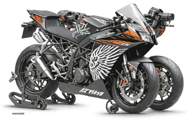 Ktm Rc 390 With Angel Wings