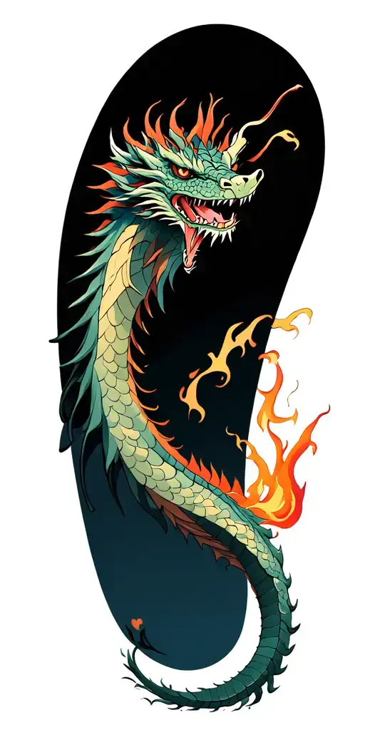 Dragon Breathing Fire