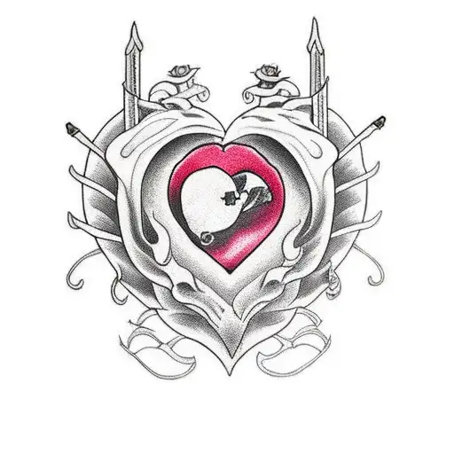 Heart Pierced With A Dagger