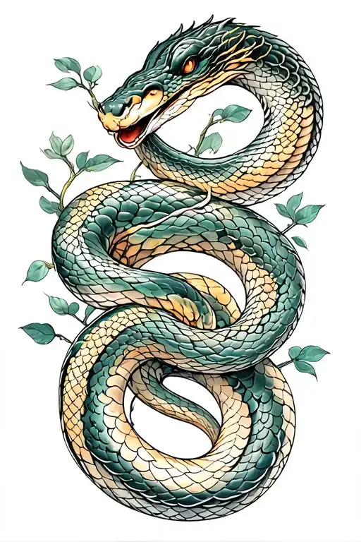 Snakes Put The Roots