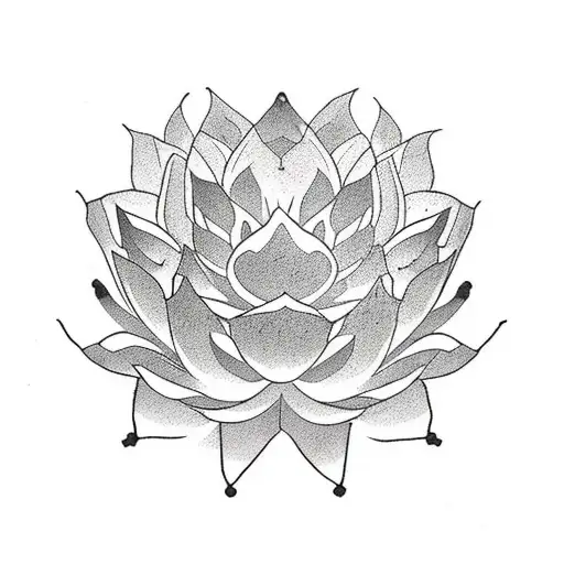 Lotus Flower Symbol Mother Family