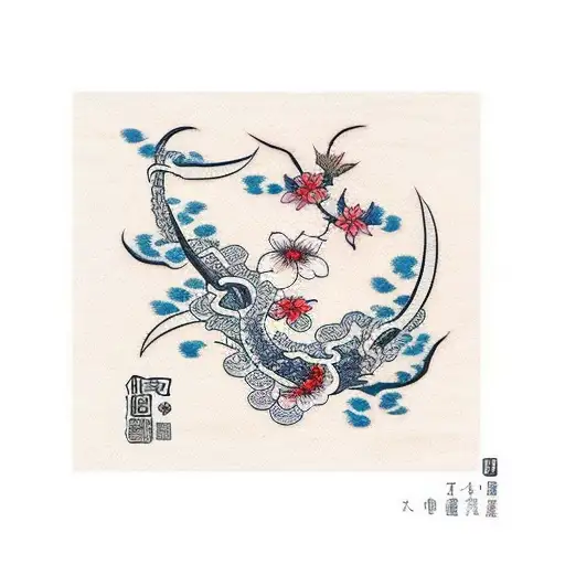 Japanese Bell Flower Vine Sleeve